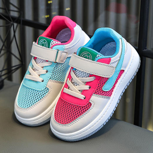 【小黄鸭镂空网男女童运动鞋 39.9元/双起】小黄鸭镂空网男女童鸳鸯板鞋款儿童运动鞋中大童休闲鞋透气百搭男童女童 商品图10