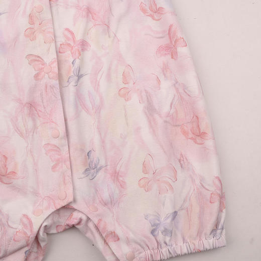 棉果果夏季商场专柜同款女童哈衣爬服对开无袖连体衣M222722225321 商品图4