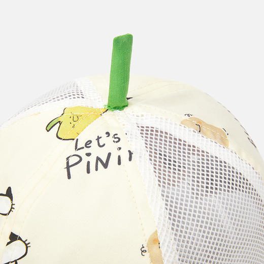 巴拉巴拉婴童帽子宝宝盆帽舒适遮阳可爱印花时尚清新 商品图3