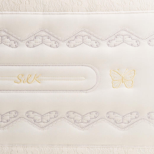 自然醒蕾丝复合蚕丝枕五星级酒店专用护颈椎助睡眠家用一对枕头芯蝴蝶绣花女生睡觉舒适XK 商品图8