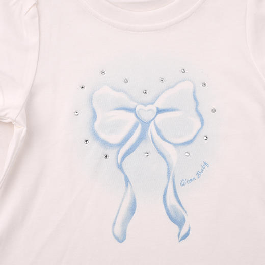 棉果果夏季商场专柜同款女童短袖T恤M222140225302 商品图3