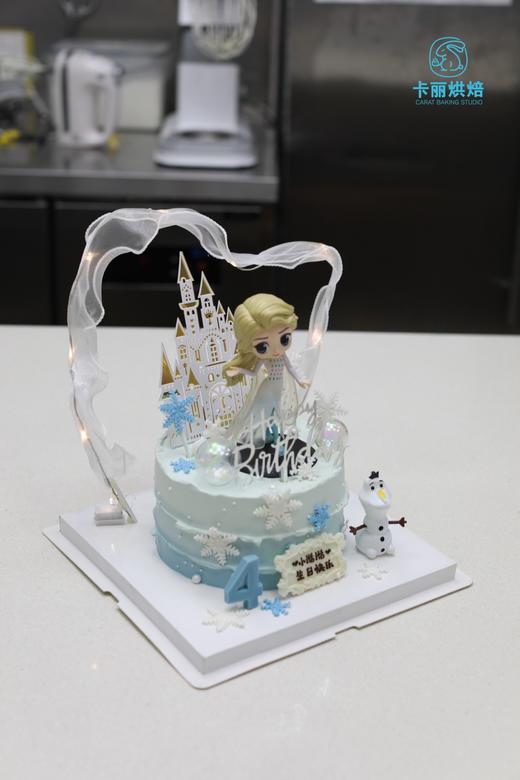 爱莎蛋糕（城堡插件款） 商品图0