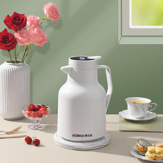 康巴赫 丹顶鹤智能红胆玻璃保温壶1.5L KHA-H1.5LA 商品图0