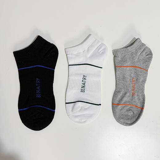 贝纳川多色船袜ECP260003 商品图2