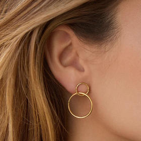 在途4周到｜Agapee-Selina-24k镀金 耳环［法国设计师］