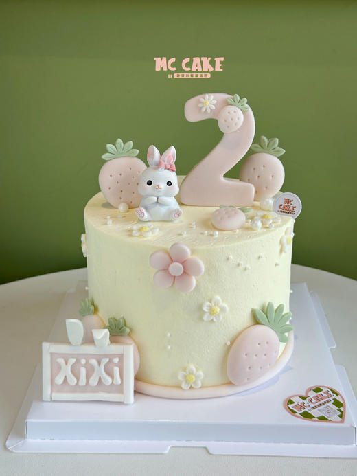 兔子宝宝生日蛋糕 商品图0