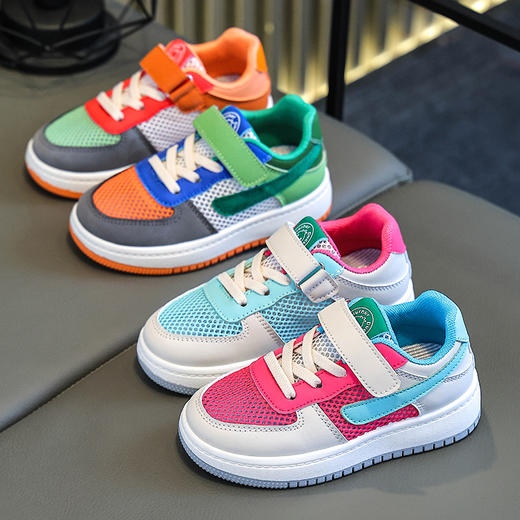 【小黄鸭镂空网男女童运动鞋 39.9元/双起】小黄鸭镂空网男女童鸳鸯板鞋款儿童运动鞋中大童休闲鞋透气百搭男童女童 商品图8