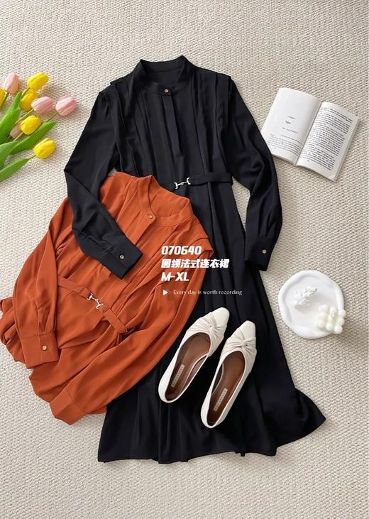 33BAR070640#圆领法式连衣裙 商品图2