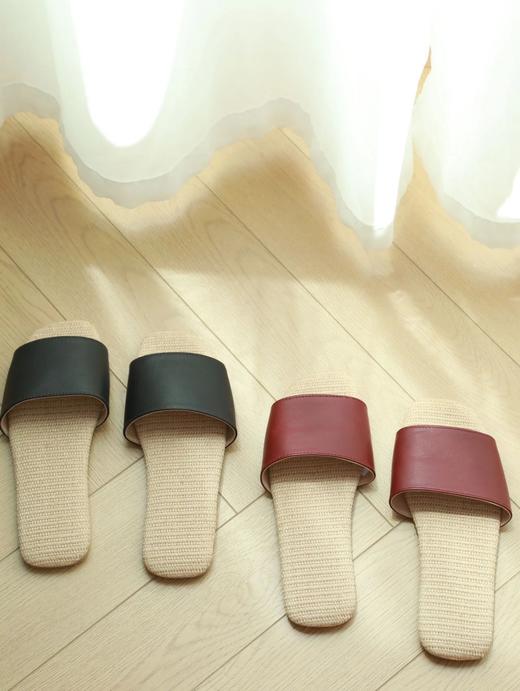 LPIUTY品牌直发！羊皮亚麻拖鞋 B032048 商品图11