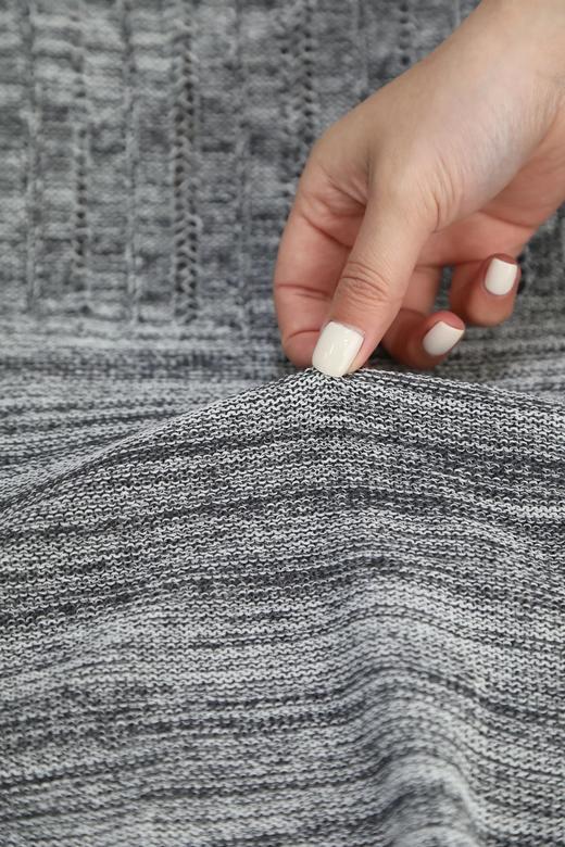 LPIUTY品牌直发！包肩袖镂空肌理针织衫 B08GXX-8829 商品图10