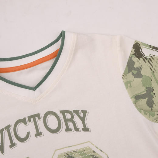 棉果果夏季商场专柜同款男童短袖T恤M212140225337 商品图2