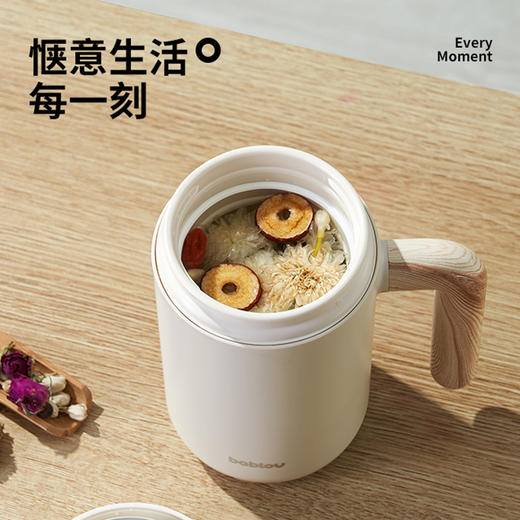 保温杯女生316l不锈钢茶水分离泡茶杯子陶瓷涂层内胆 商品图1