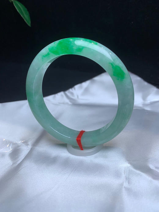 612604，55.辣色正圈手镯，这几抹色太辣眼睛了，上手吸睛 商品图4