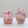 创意粉色絮状星空大理石磁粉花瓶中古风鲜花餐桌台面客厅花瓶 商品缩略图8