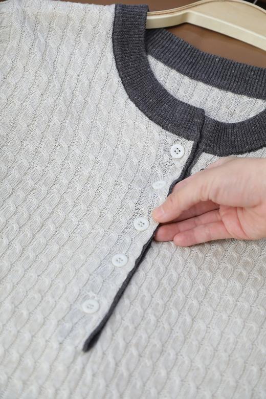 LPIUTY品牌直发！天丝亚麻针织短袖 B0161012 商品图13