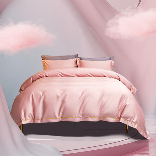 【春上新】10楼 安睡宝 长绒棉素色拆件-被套/床单/枕套 吊牌价399-1399元 活动价99-399元 商品图0