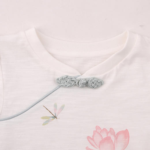 棉果果夏季商场专柜同款女童国风清新国风T恤M222140225292 商品图2