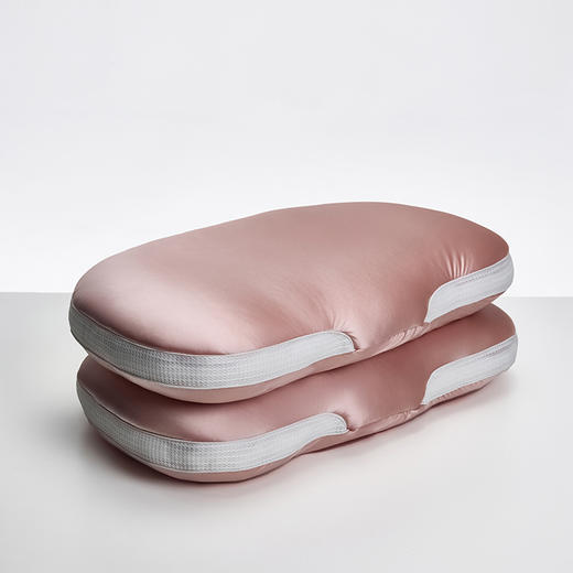 自然醒丝光绵豆枕单人云朵释压深睡枕头睡觉免压助睡眠枕芯异型护颈椭圆成人分区XK 商品图12