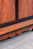 红桥红  家具严选  缅甸花梨（大果紫檀）【紫光檀 92 拐子纹 透格方角柜】 商品缩略图4
