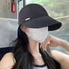 【买1送1 加送口罩】 网红同款渔夫帽女2025新款遮阳防晒帽大头围防紫外线鸭舌帽 商品缩略图3