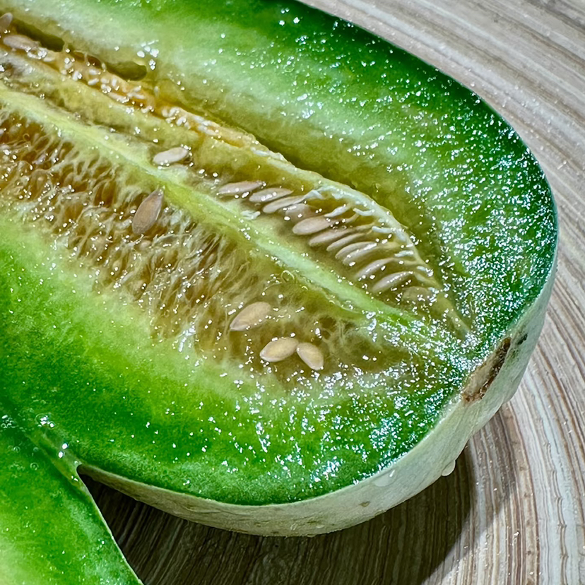 【薄皮甜瓜】酥脆香甜，甜蜜多汁，超薄瓜皮，高端精品甜瓜