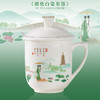 【巳巳如意】青白瓷禅定对杯/旅行茶器套组/羊脂玉瓷禅定杯/德化白瓷茶器 徐建勇大师签章，青蛇逢双春，瑞气满千门，精美包装 gao端豪礼 商品缩略图11