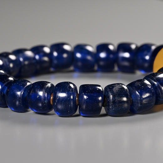 萨珊波斯印章珠+宝蓝琉璃珠手串 商品图8