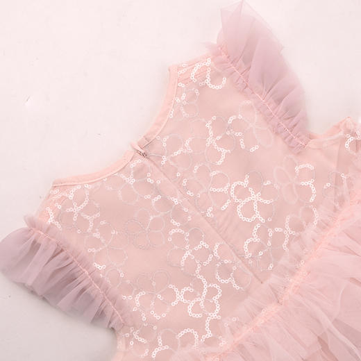 棉果果夏季商场专柜同款女童蛋糕裙网纱连衣裙M222701425323 商品图4