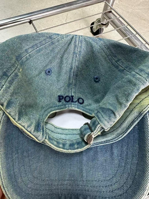 原单正品拉夫劳伦牛仔帽，你们都拥有了吗，速度来章若楠同款牛仔棒球帽子水洗做旧软顶鸭舌帽百搭显脸小，情侣款男女都好带。头围可调。
亏本清货特价 商品图4