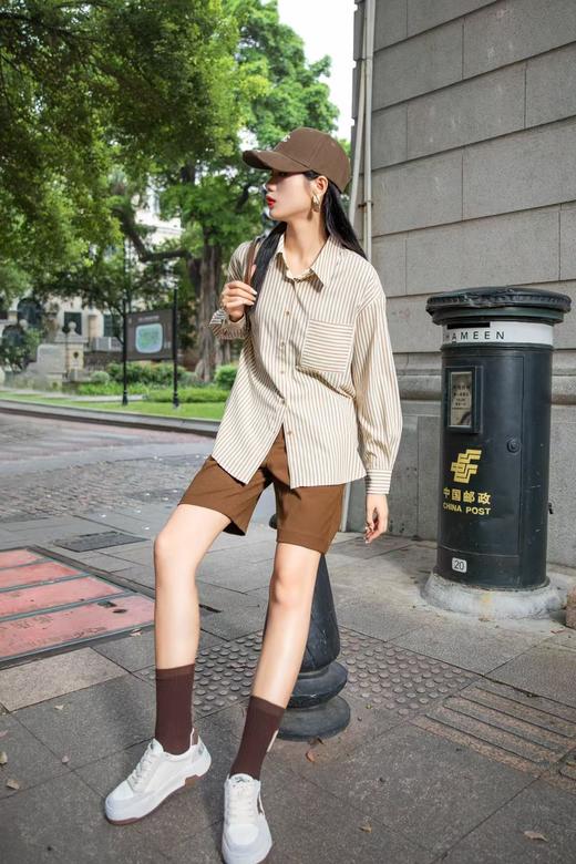 325078#条纹衬衫 商品图0