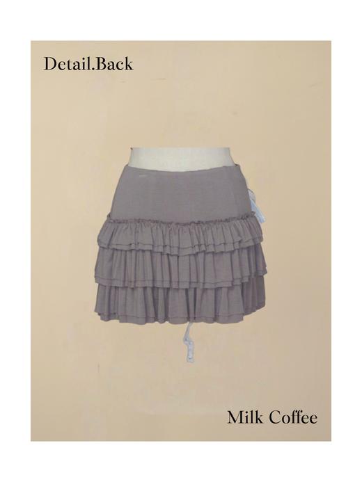 蕾丝玫瑰蛋糕半裙 深蓝/燕麦 商品图3