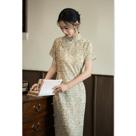 GX新中式全开襟民国风中式少女旗袍2025夏季新款日常可穿老上海旗袍
