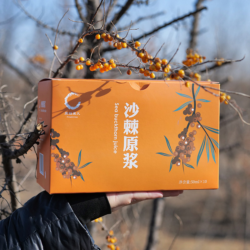 【内蒙原始主义有机沙棘原浆】每日一支 补充一天所需维生素C 沙漠之花出品【AA】