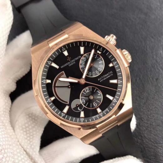 TWA江诗丹顿 纵横四海多功能腕表。高雅绅士，尊贵非凡，巨强地表。 男士腕表，硅胶表带，自动机械机芯，密底 商品图1