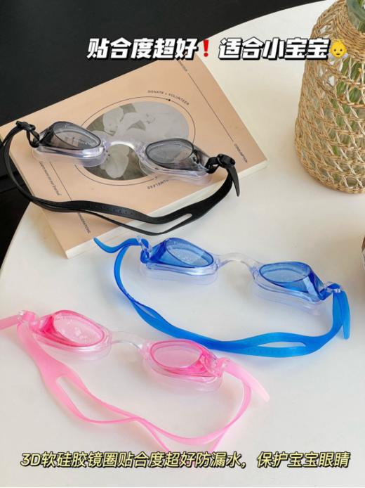 🌈【德尔惠Deerway高清防水泳镜】🎉1、大框泳镜搭配高透视镜片，水中视野清晰开阔✅防水，✅防雾，✅防uv专业级泳帽完全防水 贴合度超牛！ 商品图5