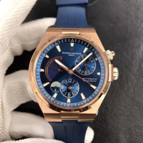 TWA江诗丹顿 纵横四海多功能腕表。高雅绅士，尊贵非凡，巨强地表。 男士腕表，硅胶表带，自动机械机芯，密底