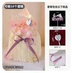 母亲节蛋糕装饰-仙女妈妈1*1套 商品图0