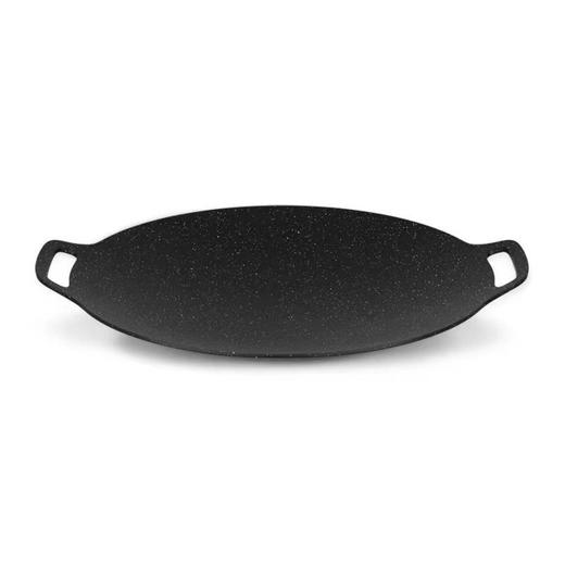 【烤食不粘，露营必备！】韩式便捷不沾烤肉盘，煎烤不粘不糊，饮食更卫生，户外必备！多功能设计，耐高温不沾，便携易清洗。享受烤肉乐趣，露营生活更美味！ 商品图4