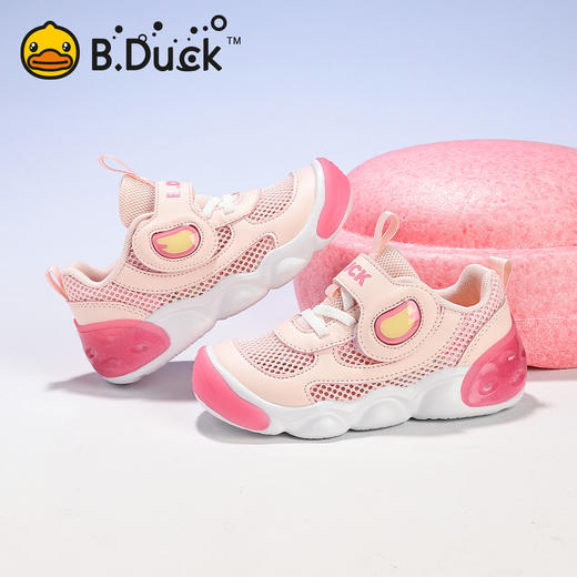 B.Duck小黄鸭童鞋夏季儿童运动鞋23-30 B1686871 商品图1