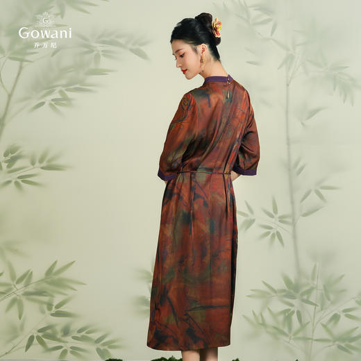 乔万尼重磅真丝连衣裙高端大牌夏季20姆米新款EF2E383 商品图4