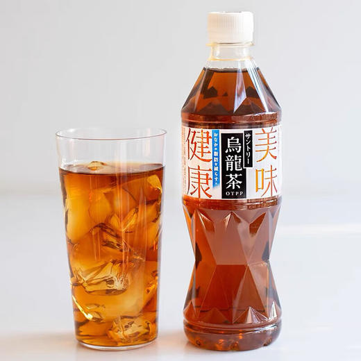 三得利乌龙茶味饮料525ml/024799 醇厚清爽顺滑解腻 商品图0