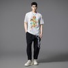 PINLI品立2025夏季新款男士圆领人物印花短袖T恤上衣BG252111035 商品缩略图3
