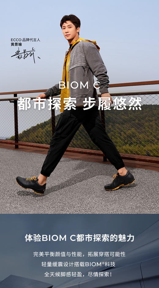 E步男鞋 黄景瑜15周年纪念款 牛皮低帮运动鞋健步鞋 特惠 Z-15168 商品图0