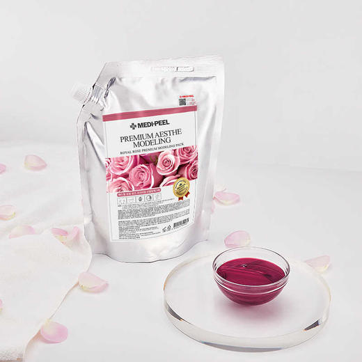 美蒂菲奢华玫瑰营养凝胶软膜套装（软膜1000g+精华粉100g）【郑州发】 商品图2