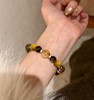 一手富贵招财金霸天然黄水晶手串 商品缩略图0