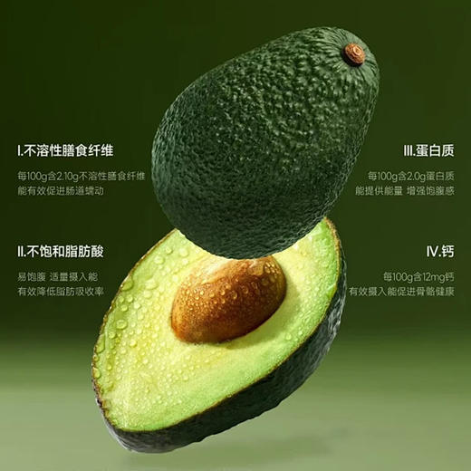 秘鲁牛油果 单果160g/3只装480g  | 进口水果 商品图2