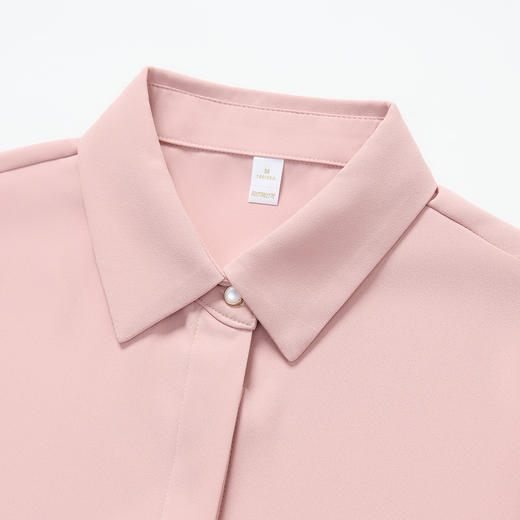 罗蒙女士长袖衬衫多色可选百搭通勤日常舒适衬衣女 商品图7