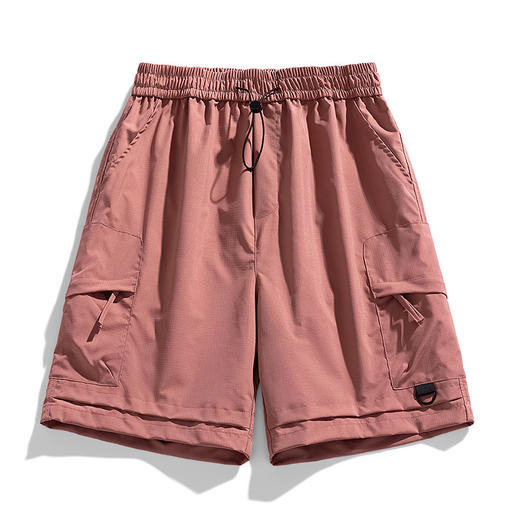 短裤男夏季超薄款宽松直筒男士休闲裤冰丝运动速干五分裤子男 商品图2