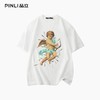PINLI品立2025夏季新款男士圆领人物印花短袖T恤上衣BG252111035 商品缩略图4