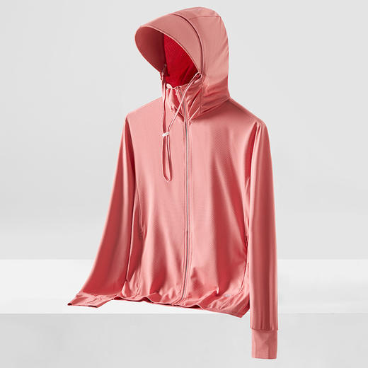 【UPF50+男女情侣防晒衣】夏季冰丝薄款透气户外专业钓鱼防晒服可拆卸帽檐 商品图5